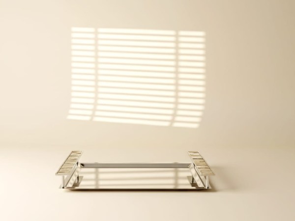 TRAY 50*40 W GOLD HANDLE